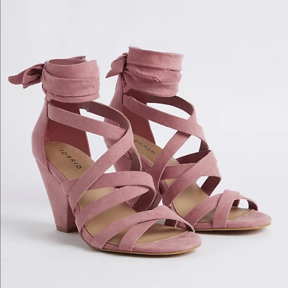 Torrid Strappy Cone Heels (WW)